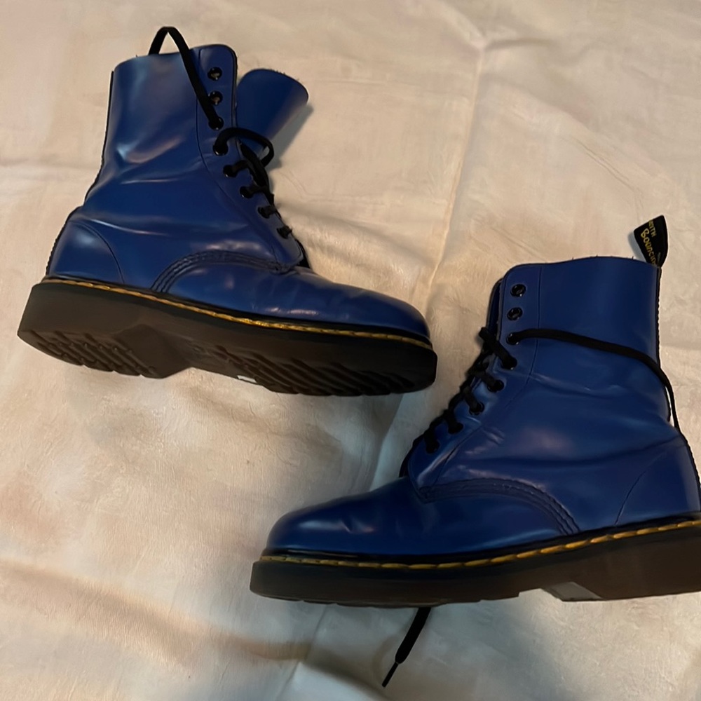 Blue - Dr. Martens Boots - Size 5